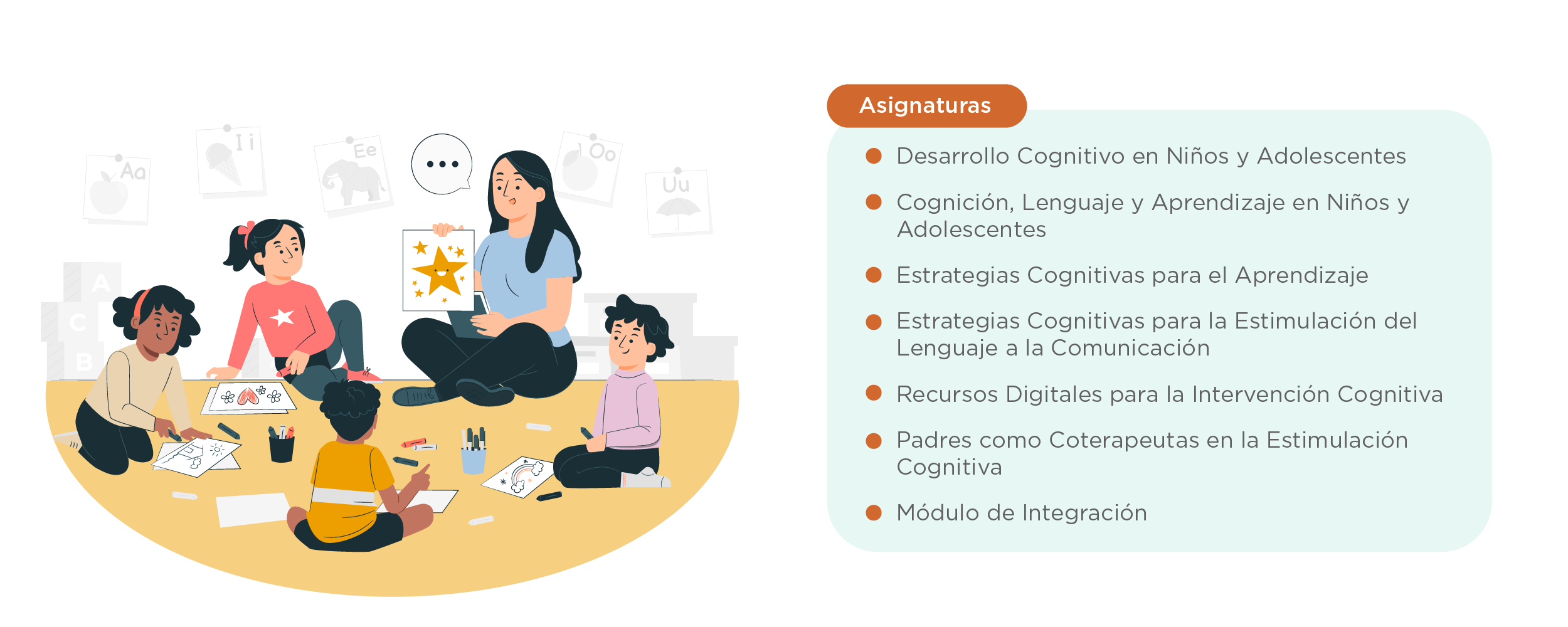 Plan de estudios Diplomado en Rehabilitación Cognitiva para Niños y Adolescentes