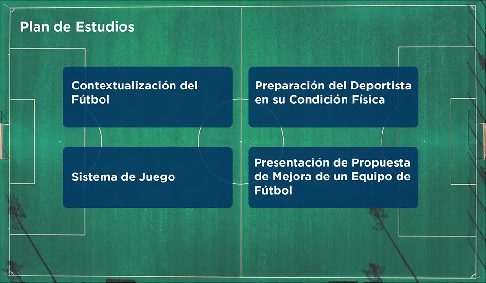 Plan de estudios - Diplomado en Entrenamiento Deportivo y Preparación Física aplicada al Fútbol