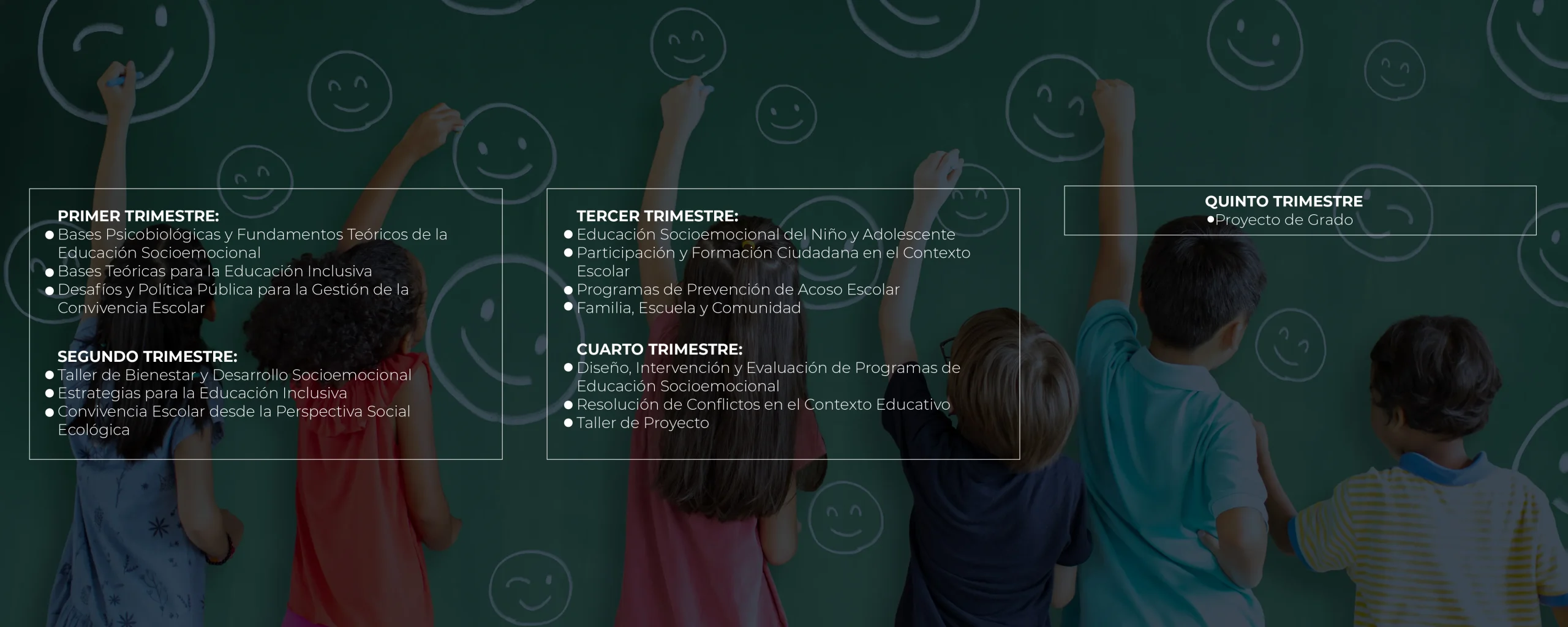 Plan de Estudios Magíster en Educación Emocional y Convivencia Escolar