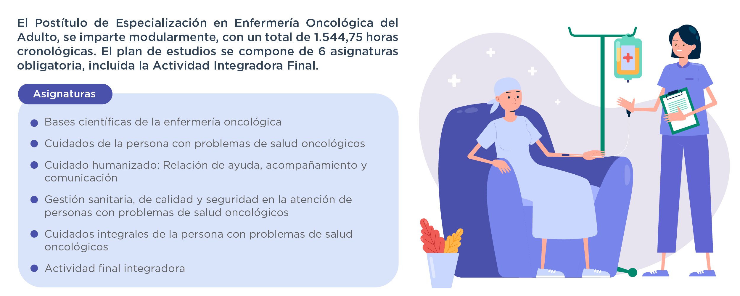 Especialización en Enfermería Oncológica del Adulto