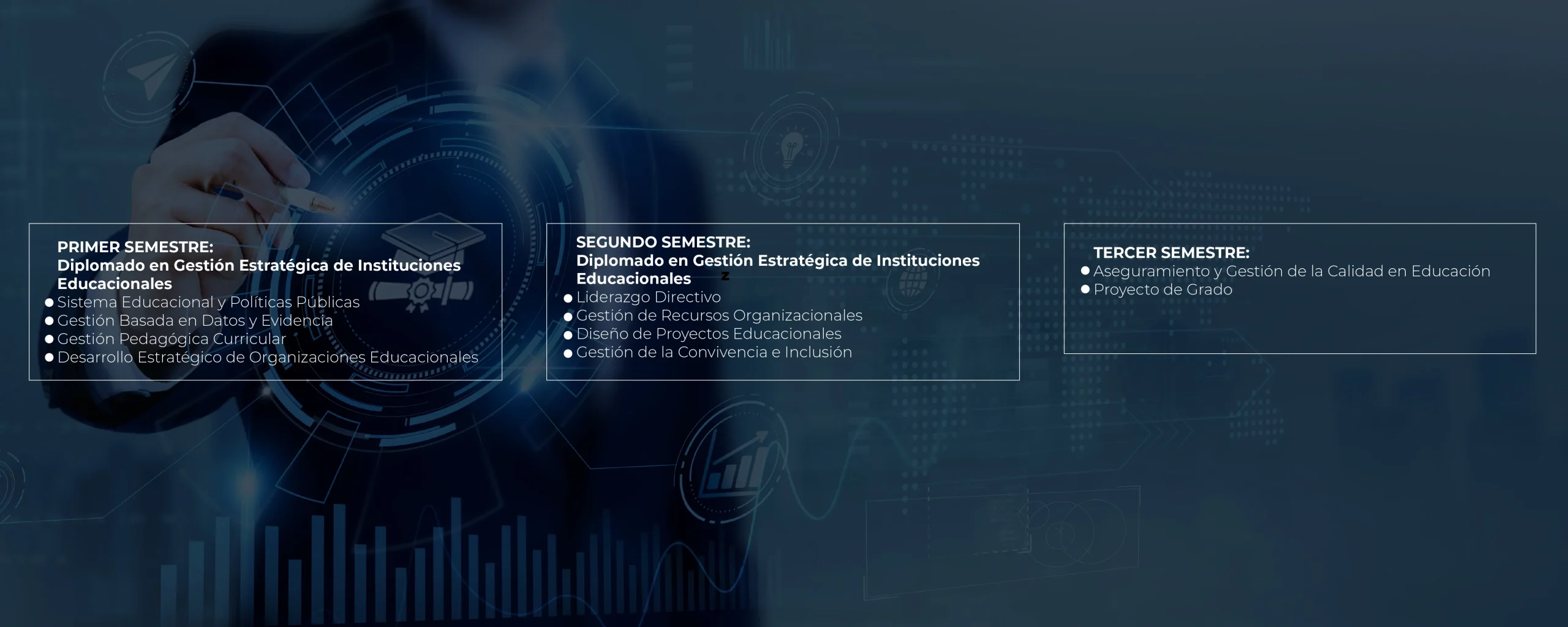 Plan de Estudios Banner Magíster en Dirección y Liderazgo para la Gestión Educacional