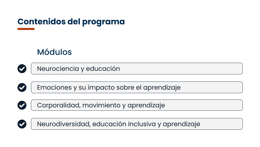 Diplomado en Neurociencia: Herramientas Prácticas para Generar Aprendizaje en el Aula 