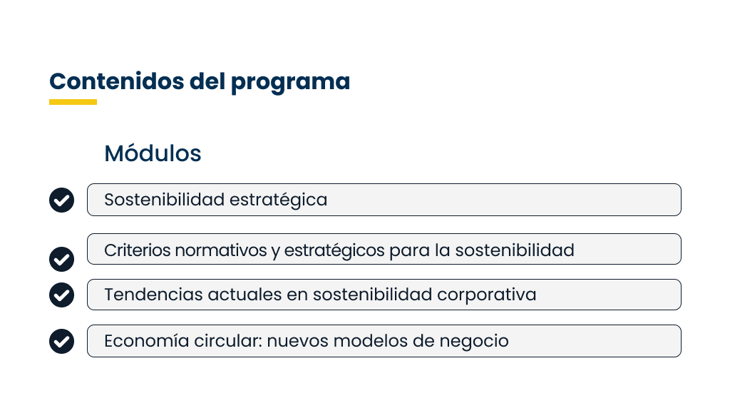 Diplomado en Sostenibilidad