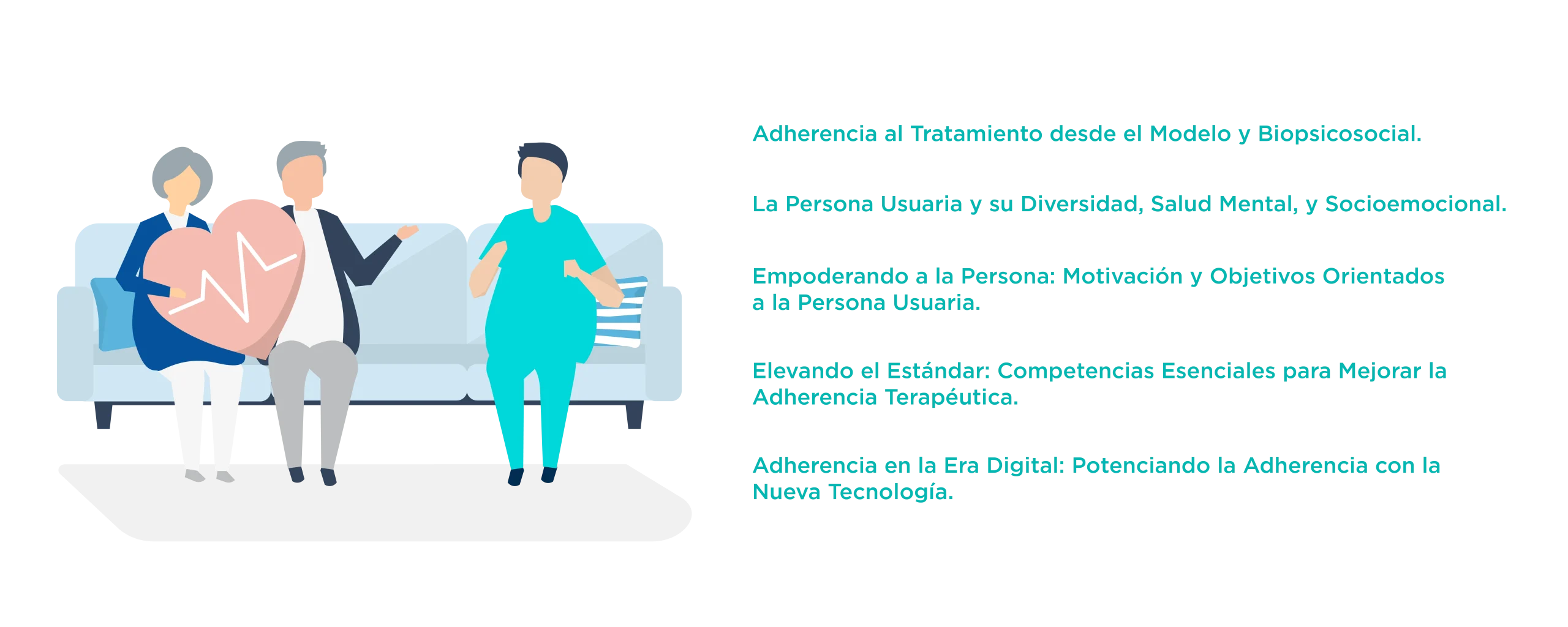 Plan de Estudios Diplomado en Adherencia Terapéutica en el Contexto de Rehabilitación