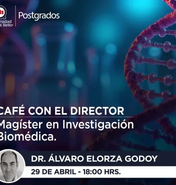 Webinar café con el director magister en investigación biomédica