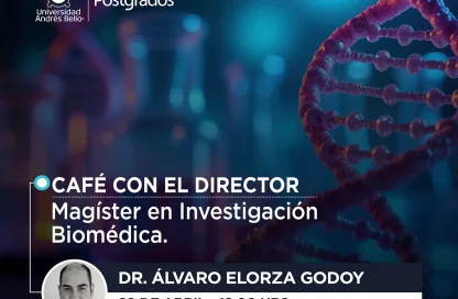 Webinar café con el director magister en investigación biomédica