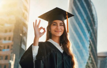 Mujer que realizó su postgrado en Estados Unidos.