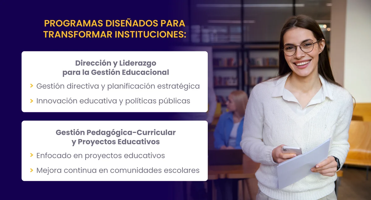 Magíster en docencia para la educación superior online​.