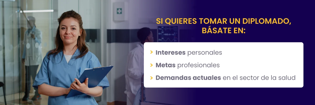 consideraciones para tomar diplomados para enfermería