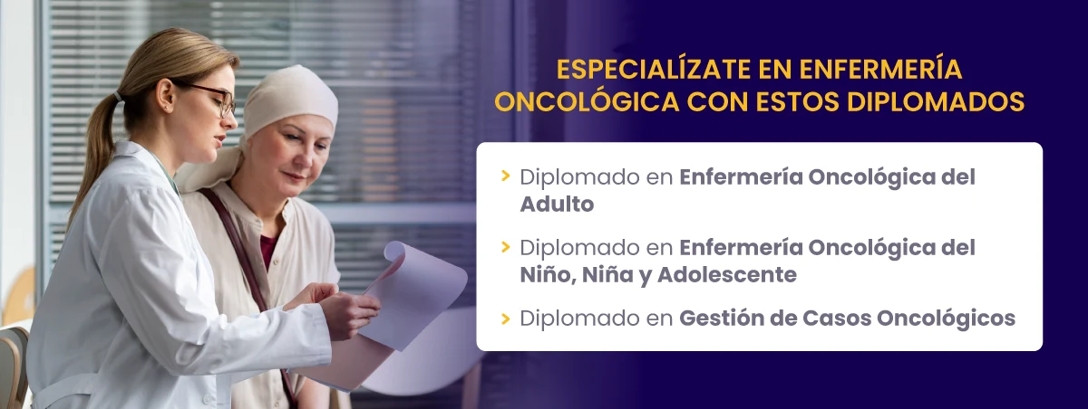 especialízate en enfermería oncológica con un diplomado en la UNAB