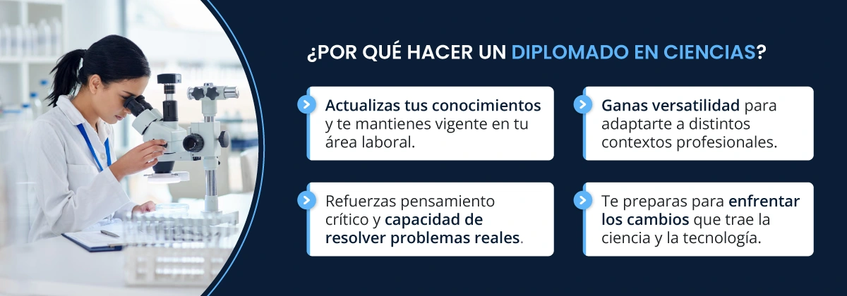 Razones para hacer un Diplomado en Ciencias