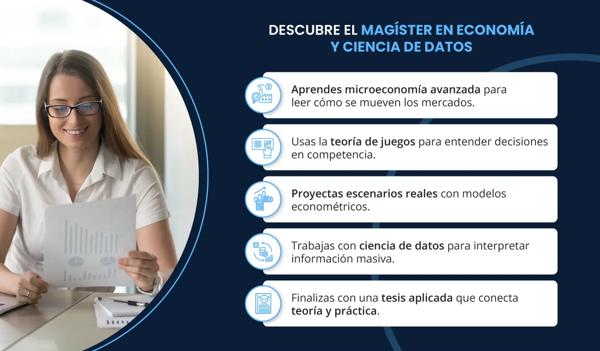  Economía y Ciencia de Datos une teoría, big data y práctica aplicada