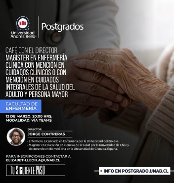 CAFE CON EL DIRECTOR MAGISTER EN ENFERMERIA CLINICA CON MENCION_1080 X 1080_linkedin