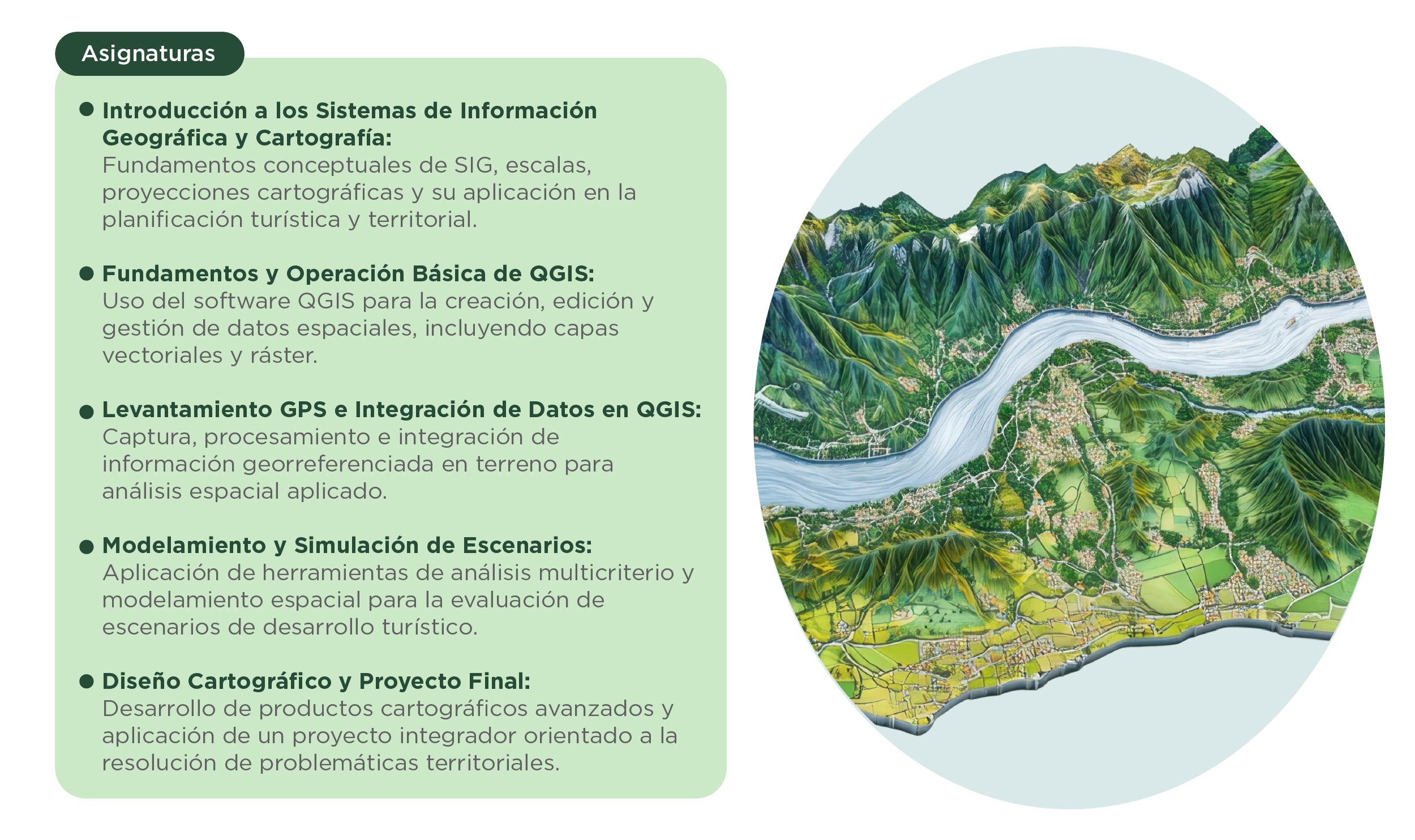 Diplomado en Sig para el turismo sustentable