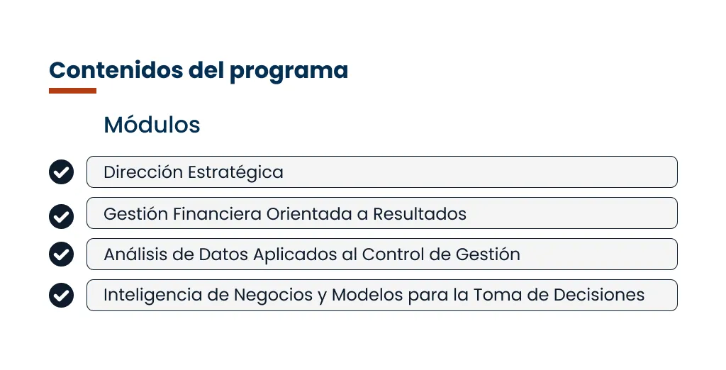 Plan de Estudios diplomado en control de gestión scala